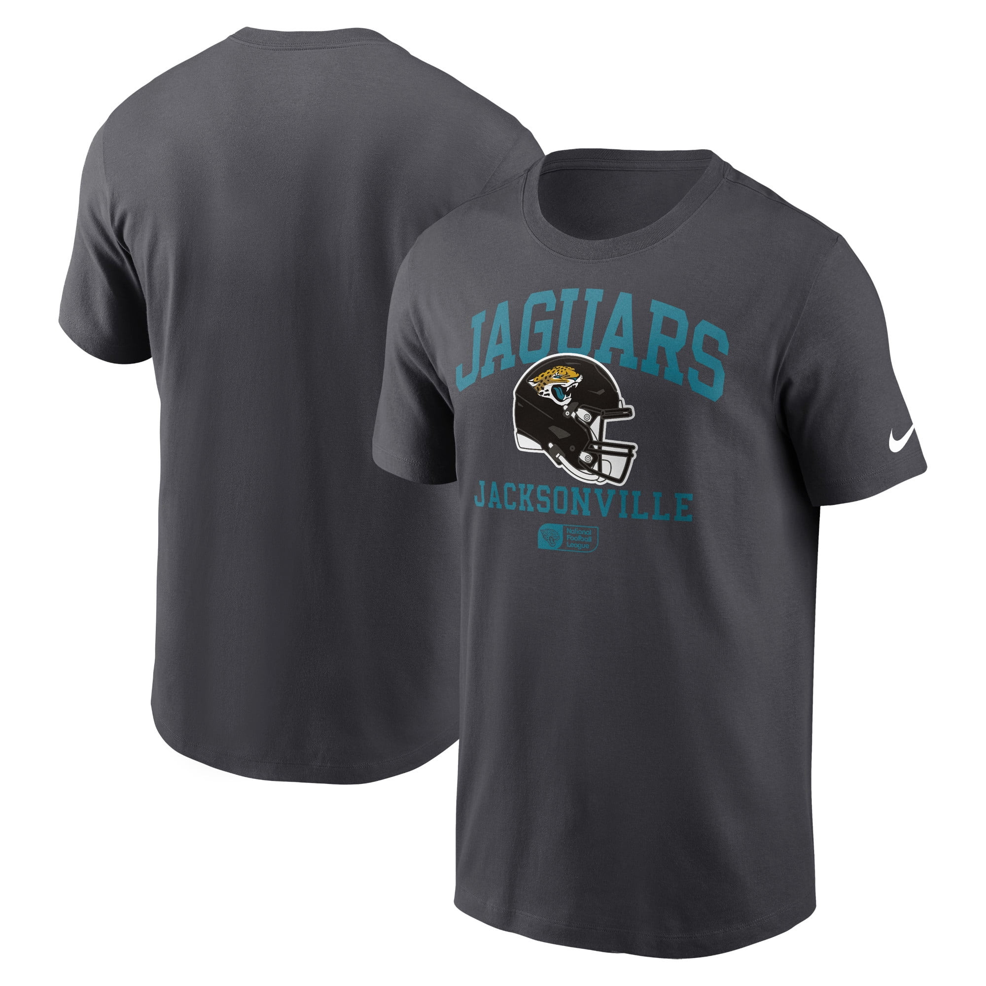 Men 2025 NFL Jacksonville Jaguars Grey T shirts->nfl t-shirts->Sports Accessory